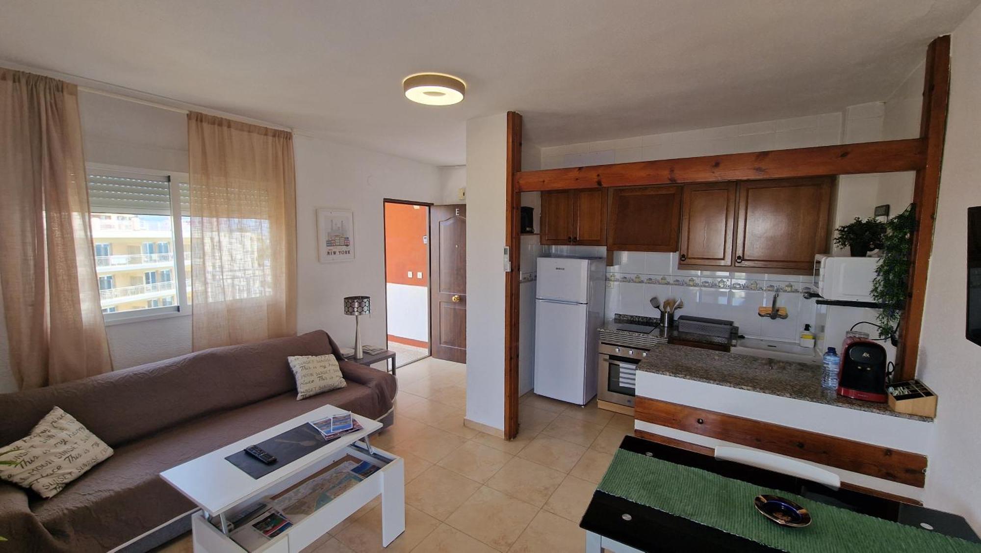 ベニカシムApartamento De 1 Habitacion Frente Al Mar Y Con Piscinaアパートメント エクステリア 写真