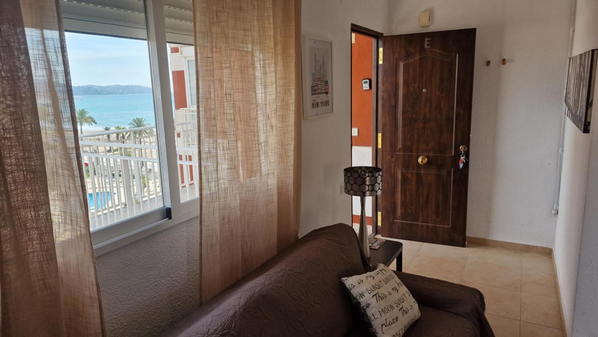 ベニカシムApartamento De 1 Habitacion Frente Al Mar Y Con Piscinaアパートメント エクステリア 写真